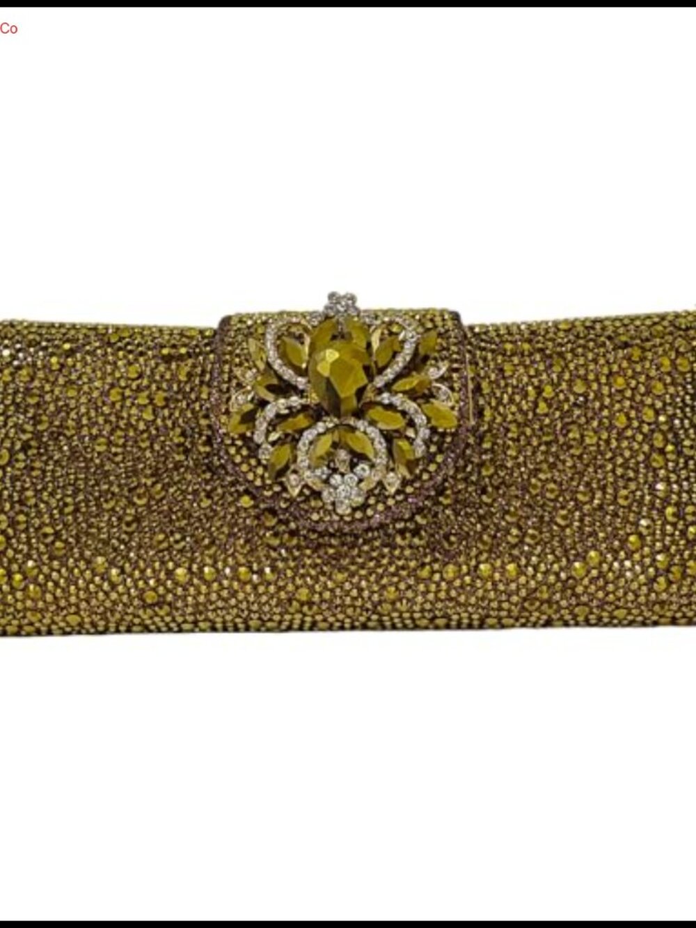 Rhinestone Floral Box Clutch Evening Bag Formal Party Prom Handbag